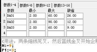 宝宝寻妖线，请给改成大智慧做一个选股，白线和蓝线出现D金